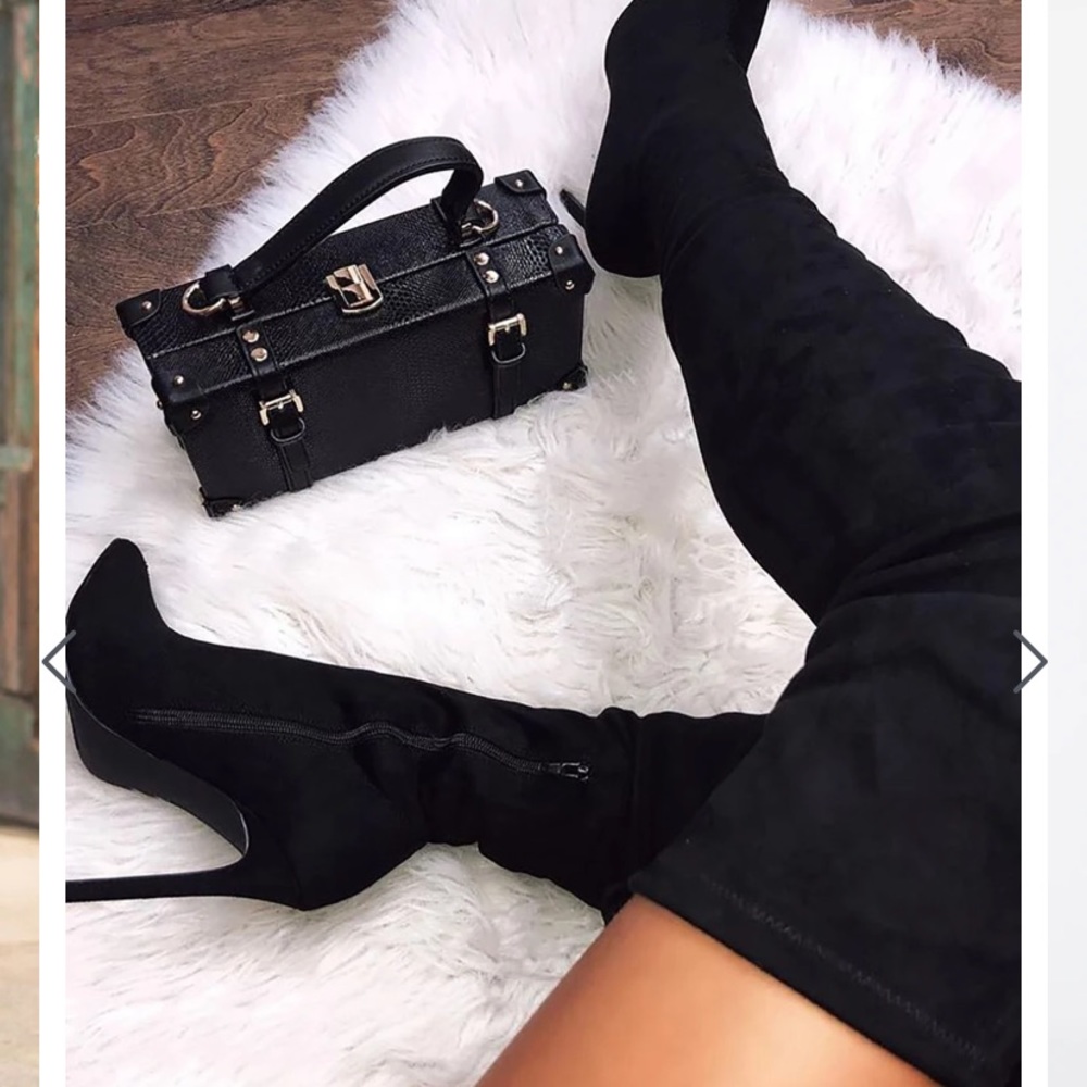 Vicky over the knee boot